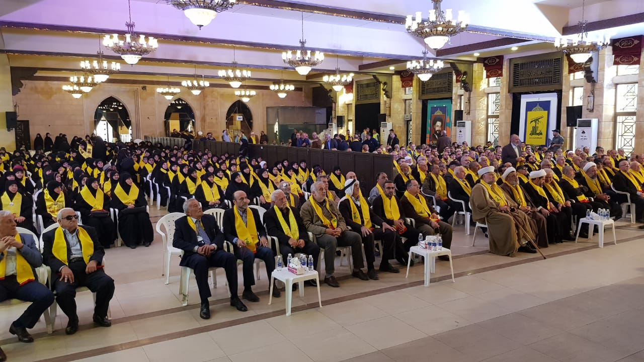 حزب الله يحيي مهرجان ’يوم الشهيد’ في مناطق مختلفة