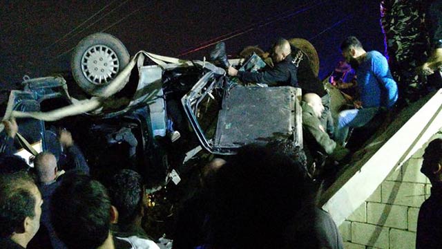 قتلى وجرحى بحادث سير مروّع في نيحا