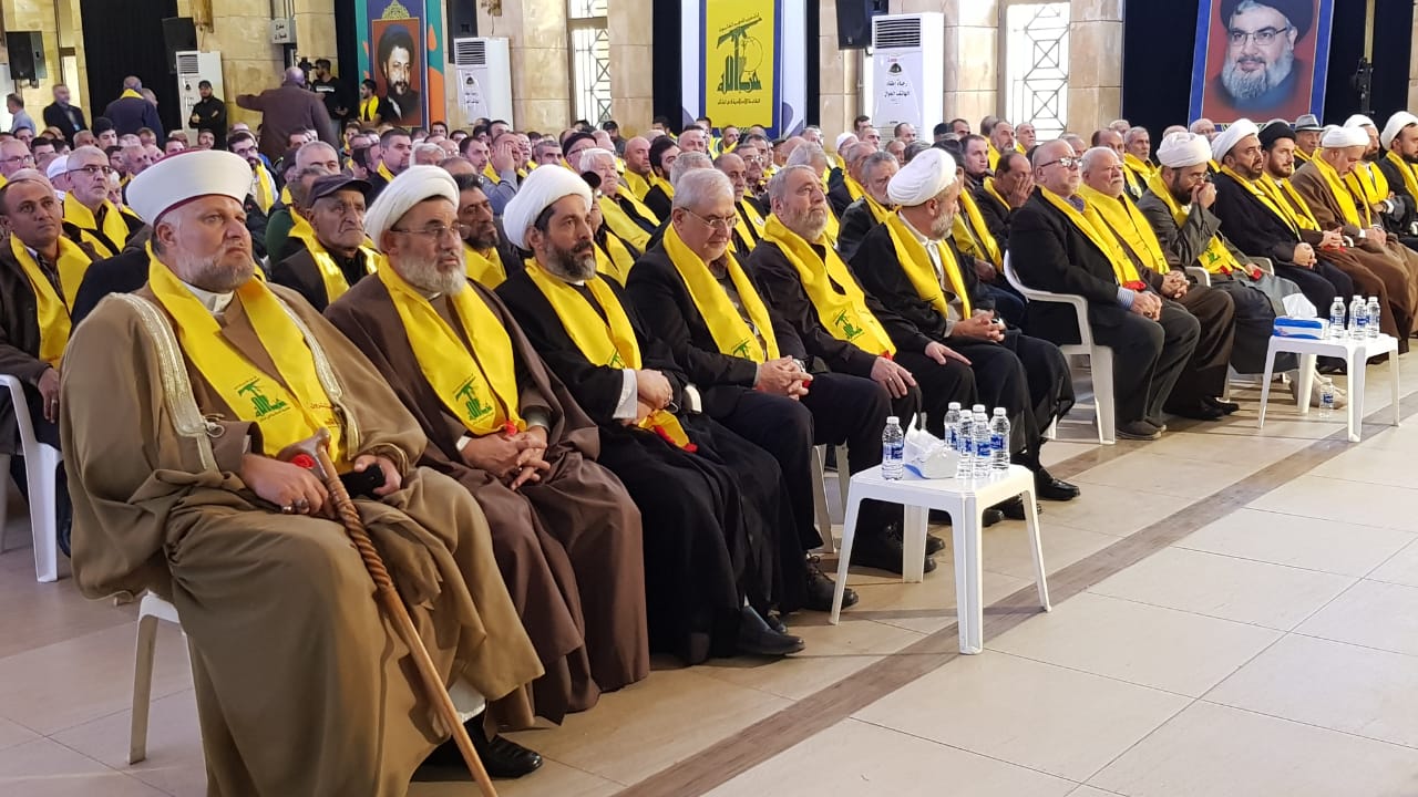 حزب الله يحيي مهرجان ’يوم الشهيد’ في مناطق مختلفة