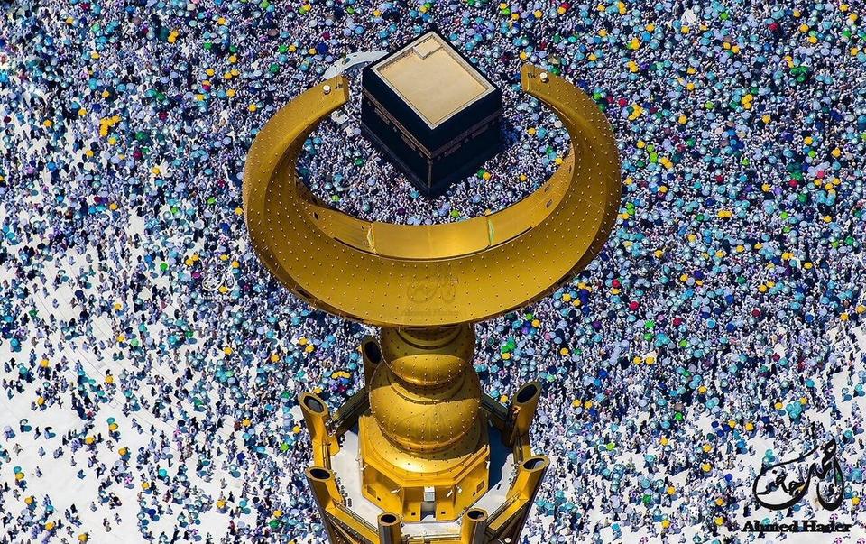 حجاج بيت الله من السماء
