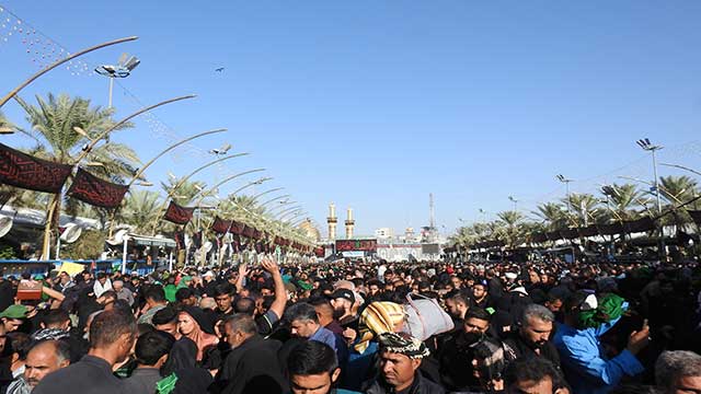 ملحمة مليونية في كربلاء المقدسة في أربعينية الإمام الحسين(ع)