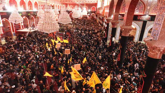 ملحمة مليونية في كربلاء المقدسة في أربعينية الإمام الحسين(ع)