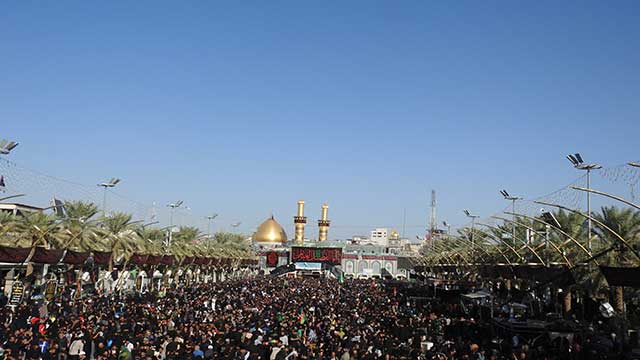 ملحمة مليونية في كربلاء المقدسة في أربعينية الإمام الحسين(ع)