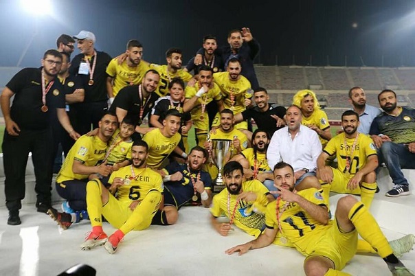العهد بطلاً لكأس لبنان للمرة الخامسة بتاريخه