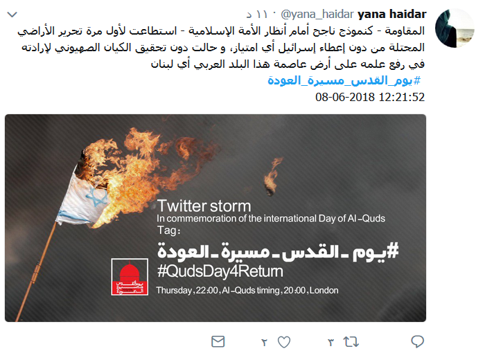 #يوم_القدس_مسيرة_العودة