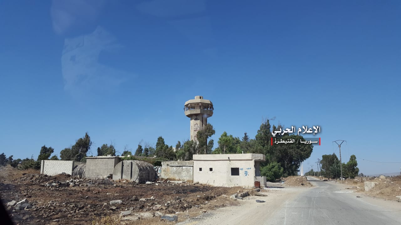 &rsquo;العهد&rsquo; والجيش السوري وجها لوجه مع الصهاينة في القنيطرة