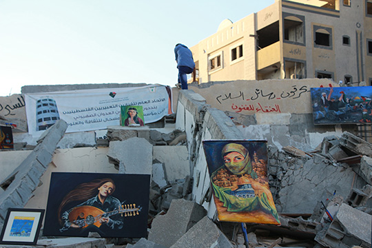 الاحتلال يغتال الثقافة الفلسطينية.. مركز ’المسحال’ نموذج
